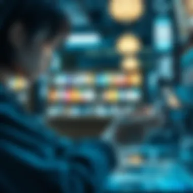 User Experience with Kisaki Blue Archive User interacting with Kisaki Blue Archive app