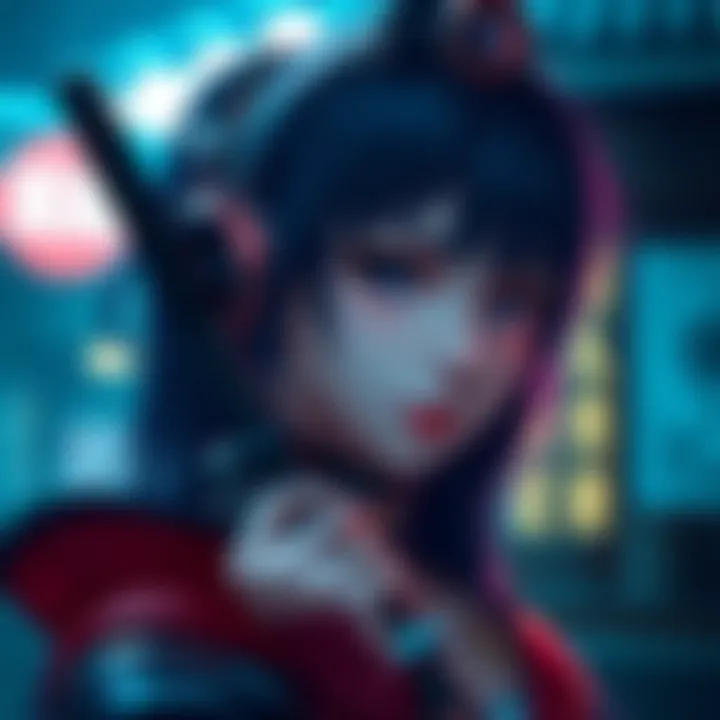 Creative Aspirations Behind Kunoichi Trainer An artistic representation of the creator's vision for Kunoichi Trainer