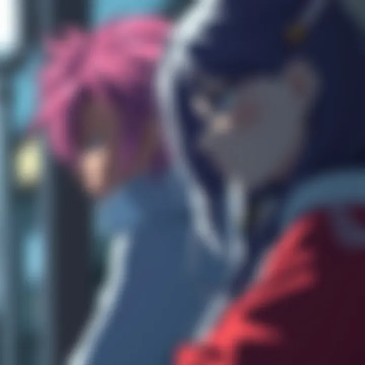 Narrative Depth in Tsunade's Story A scene depicting emotional moments from Tsunade's storyline