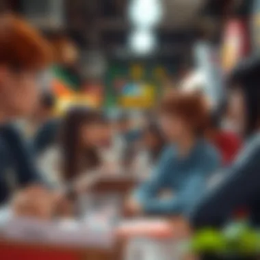 Anime Community Engagement Anime fans engaging in discussions about Gogoanime