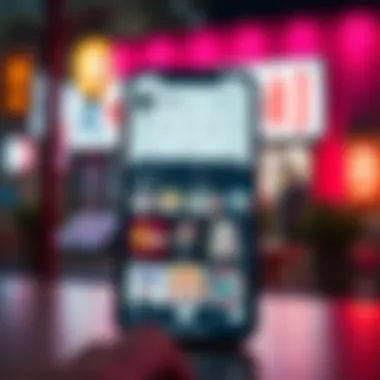 Interface of the Nekopoi app showcasing its features