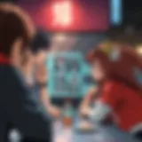 Character Interactions in Nemurimouto Gameplay interface showcasing character interactions