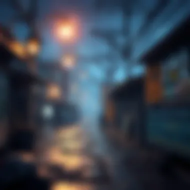 Narrative Depth in Nemurimouto Visual representation of narrative elements in the game