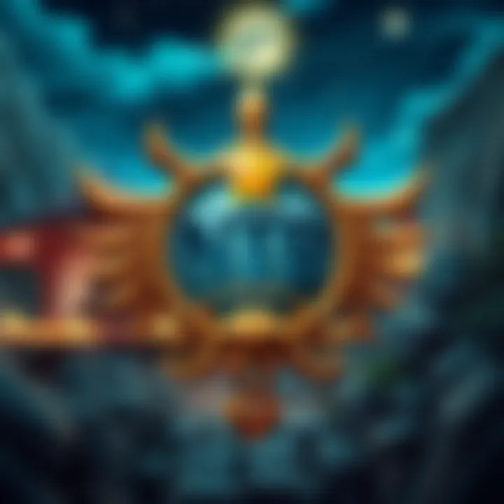 NTR Legend logo with a fantasy backdrop