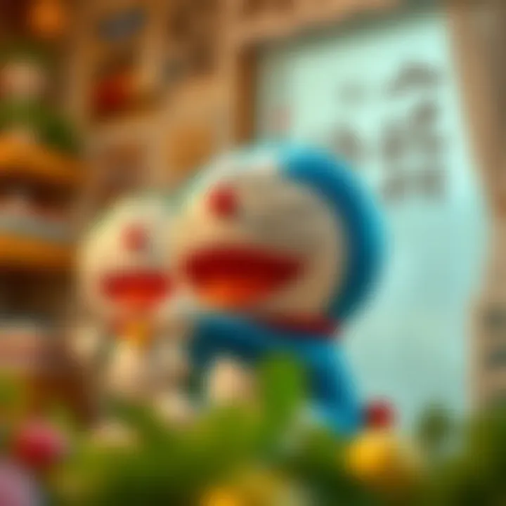 Optimizing the Doraemon Application An engaging graphic illustrating tips and tricks for optimizing the Doraemon application for anime fans.