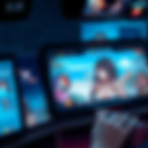 Exploring the User Interface of Paradise Lust 2 User interface of Paradise Lust 2 showcasing vibrant anime graphics