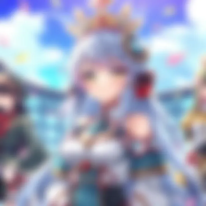 Comparison with Related Anime Applications An illustrative comparison of Princess Reconquista APK with related anime applications to showcase its distinctiveness.