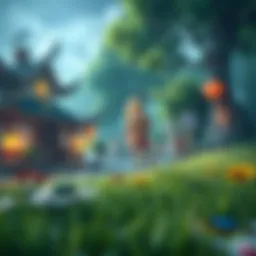 Gameplay screenshot showcasing vibrant graphics