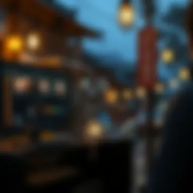 User interface highlighting key features