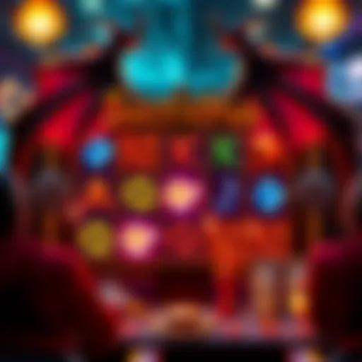 Succubus Slot Game Interface Visual representation of succubus slot game interface