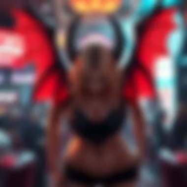 Unique Features of Succubus Slots Illustration showcasing unique features of succubus slots