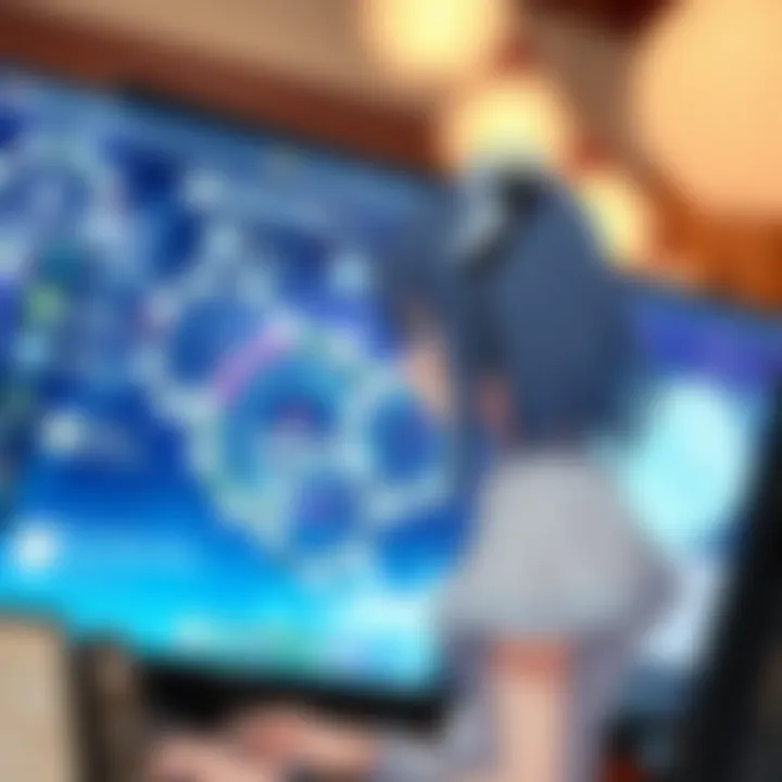 User interface showcase of Summer Story V0.3.1