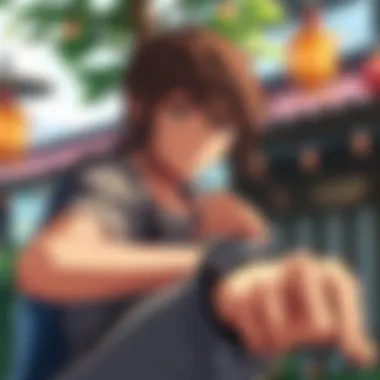 Character Development in Action A character from Summertime Saga engaging in a pivotal storyline moment