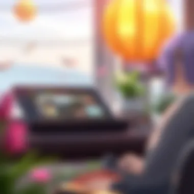 Interactive Features and Enhancements A graphical representation of the interactive features within Summertime Saga