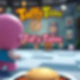 Gameplay Enhancements in Taffy Tales Taffy Tales gameplay screen showcasing new features