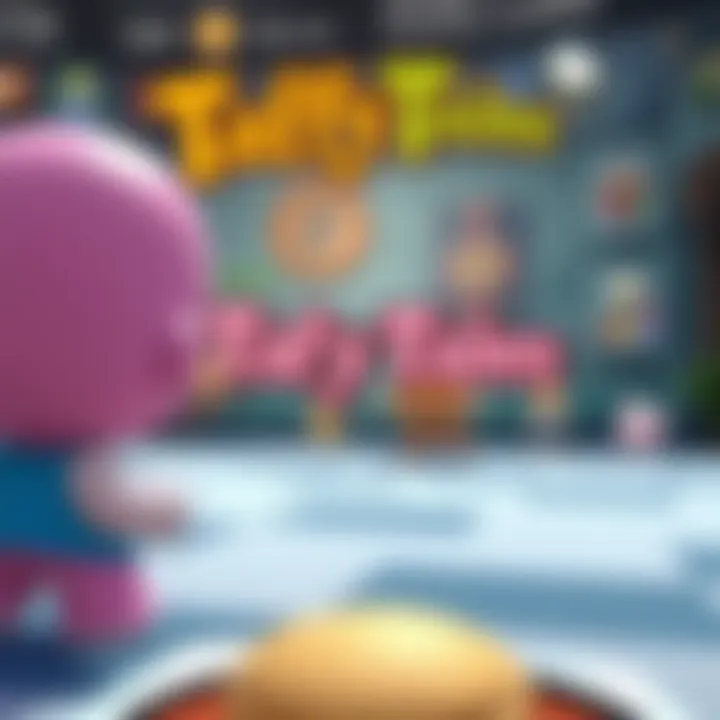 Gameplay Enhancements in Taffy Tales Taffy Tales gameplay screen showcasing new features