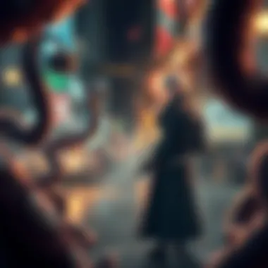 Intricate Character Designs in Tentacles Game A captivating scene from the Tentacles Game showcasing intricate character designs and dynamic environments.