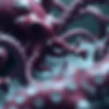 Narrative Depth in Tentacles Game A visual representation of the game's rich narrative elements and thematic depth.