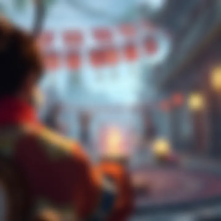 Engaging Gameplay Features A vibrant depiction of gameplay elements that enhance user experience in Treasure of Nadia