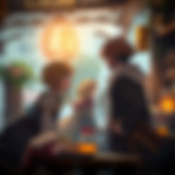 An engaging dialogue sequence from a pixel RPG, emphasizing narrative depth