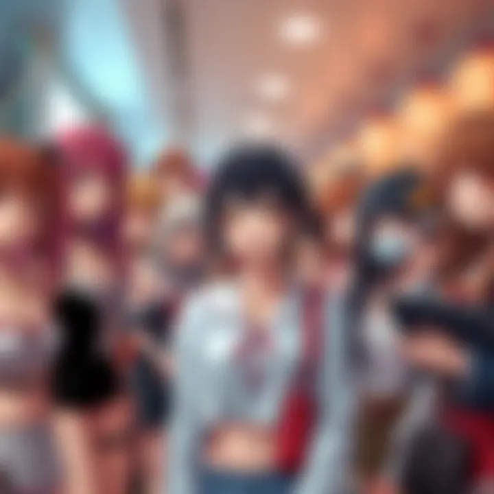 Wifu Diversity in Pop Culture A collage of various wifu figures from different anime series, representing the diversity of wifus in pop culture.