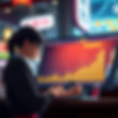 User Engagement in Anime APKs A graph illustrating user engagement statistics with and without cheats in anime APKs.