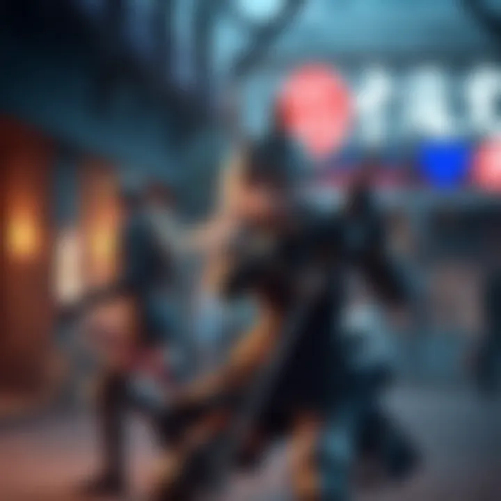 Highlighting Game Features A collection of Witch Hunter game features highlighted in a graphic