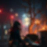 Immersive Gameplay Experience A captivating screenshot of a game scene from Witch Hunter